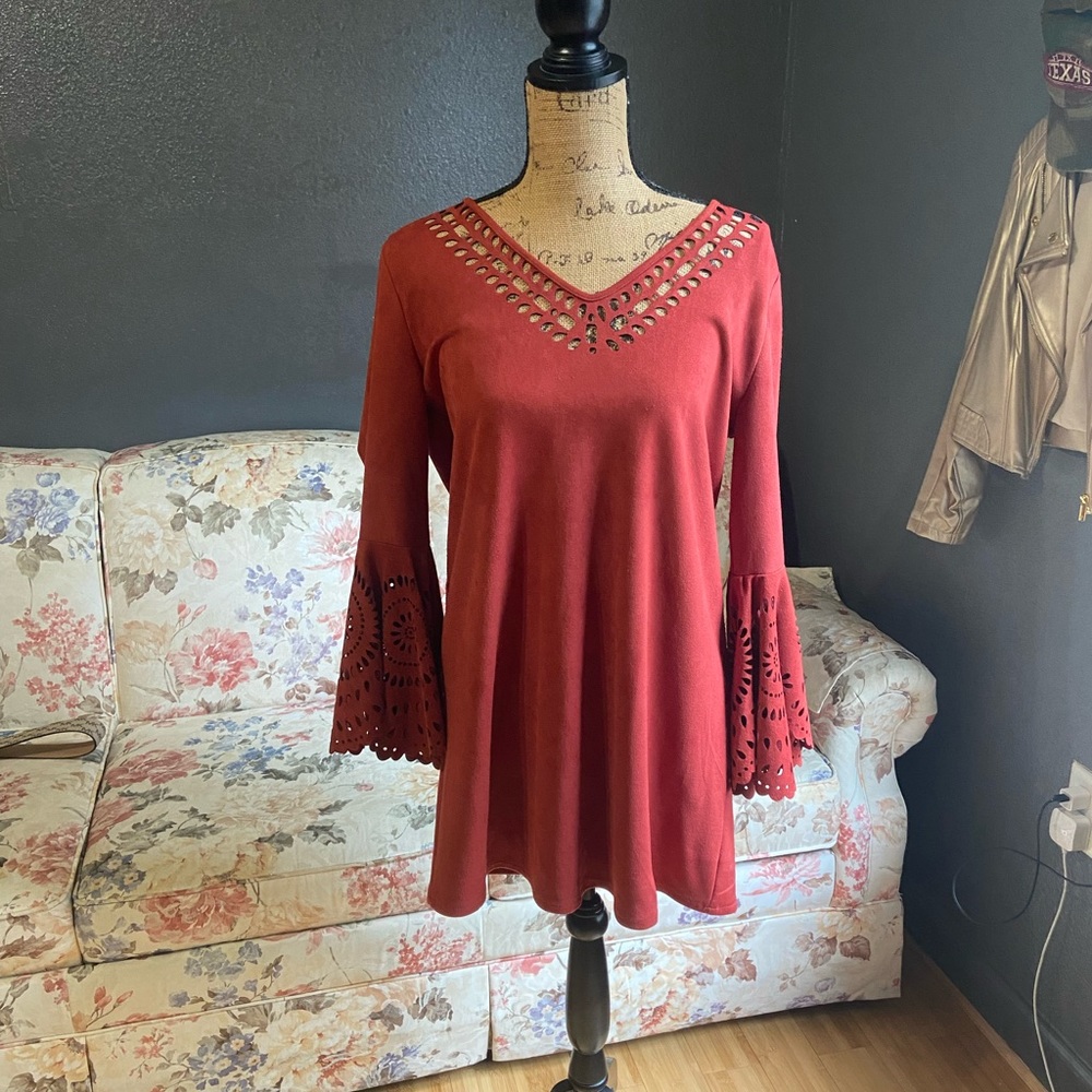 bell sleeve dress